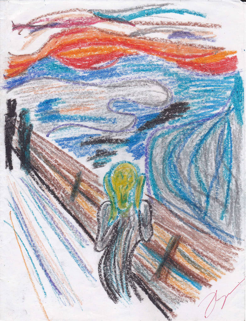 The Scream Rendition Scream Rendition by denzel01 on DeviantArt