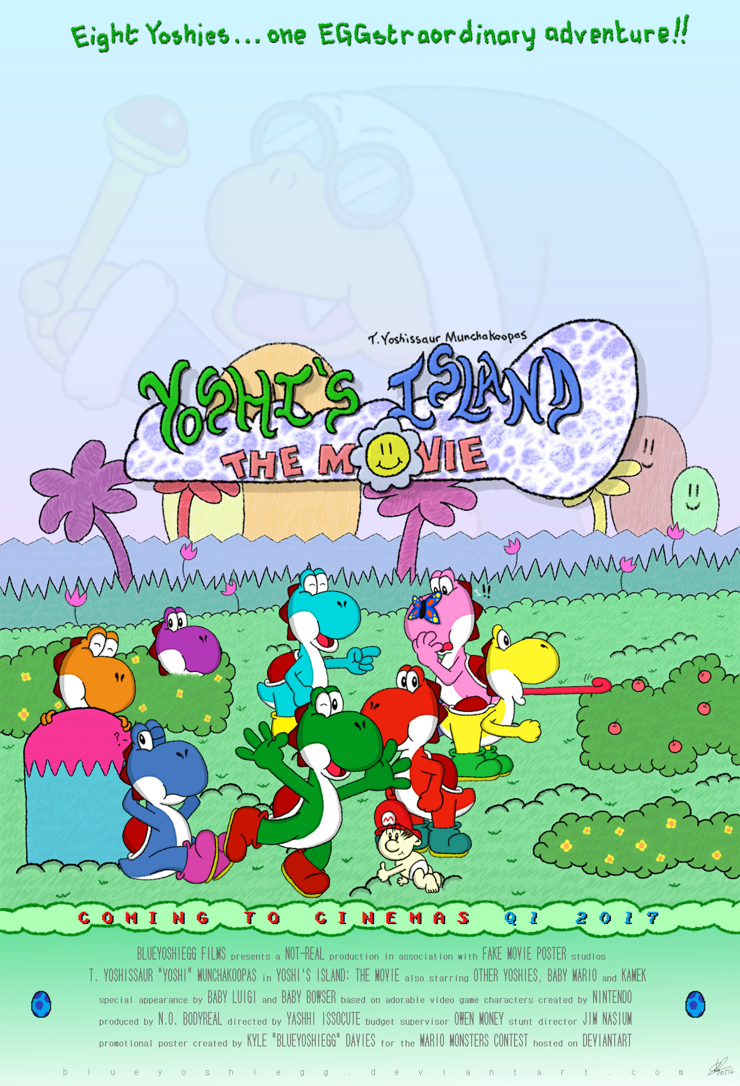 Contest 3 Movie Poster on MarioMonsters DeviantArt
