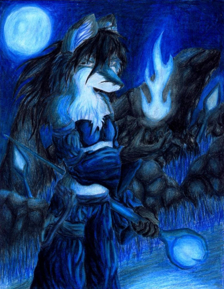 Lady in Blue by Ruaidri on DeviantArt
