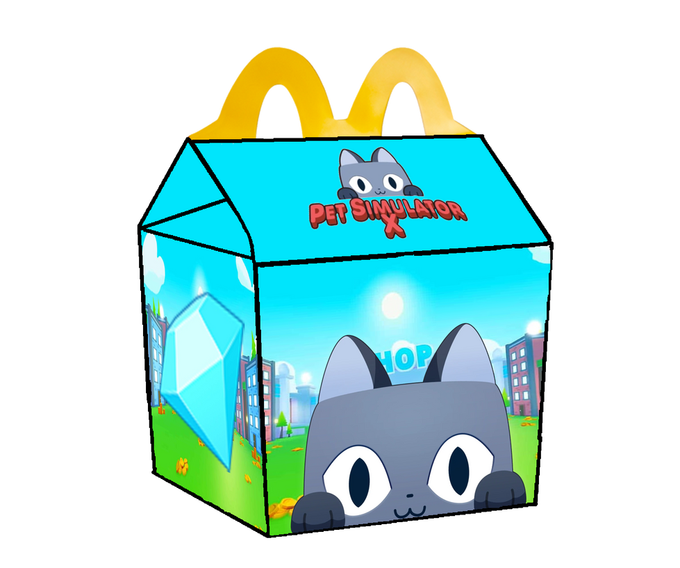 Pet Simulator X Happy Meal Box By Korijohnson On DeviantArt pet-simulator-x-happy-meal-box-by-korijohnson-on-deviantart