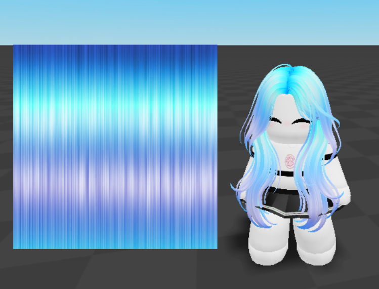 Roblox Blue and Cyan Hair by korijohnson on DeviantArt