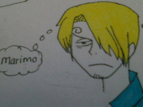 unimpressed Sanji (One Piece)