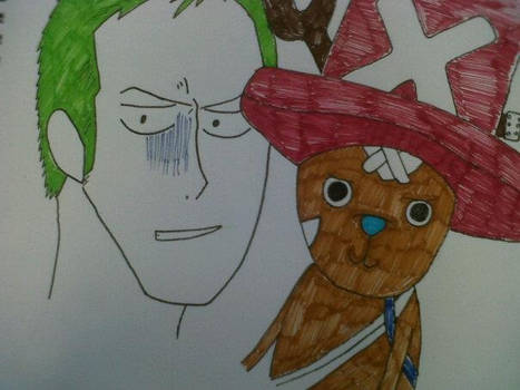 Zoro and Chopper