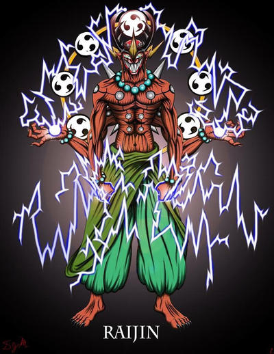 Raijin by DenimWarrior-Art on DeviantArt