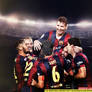 FC Barcelona CHAMPIONS 2015 HD WALLPAPER