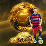 Lionel Messi FIFA Ballon d'Or 2015 HD wallpaper