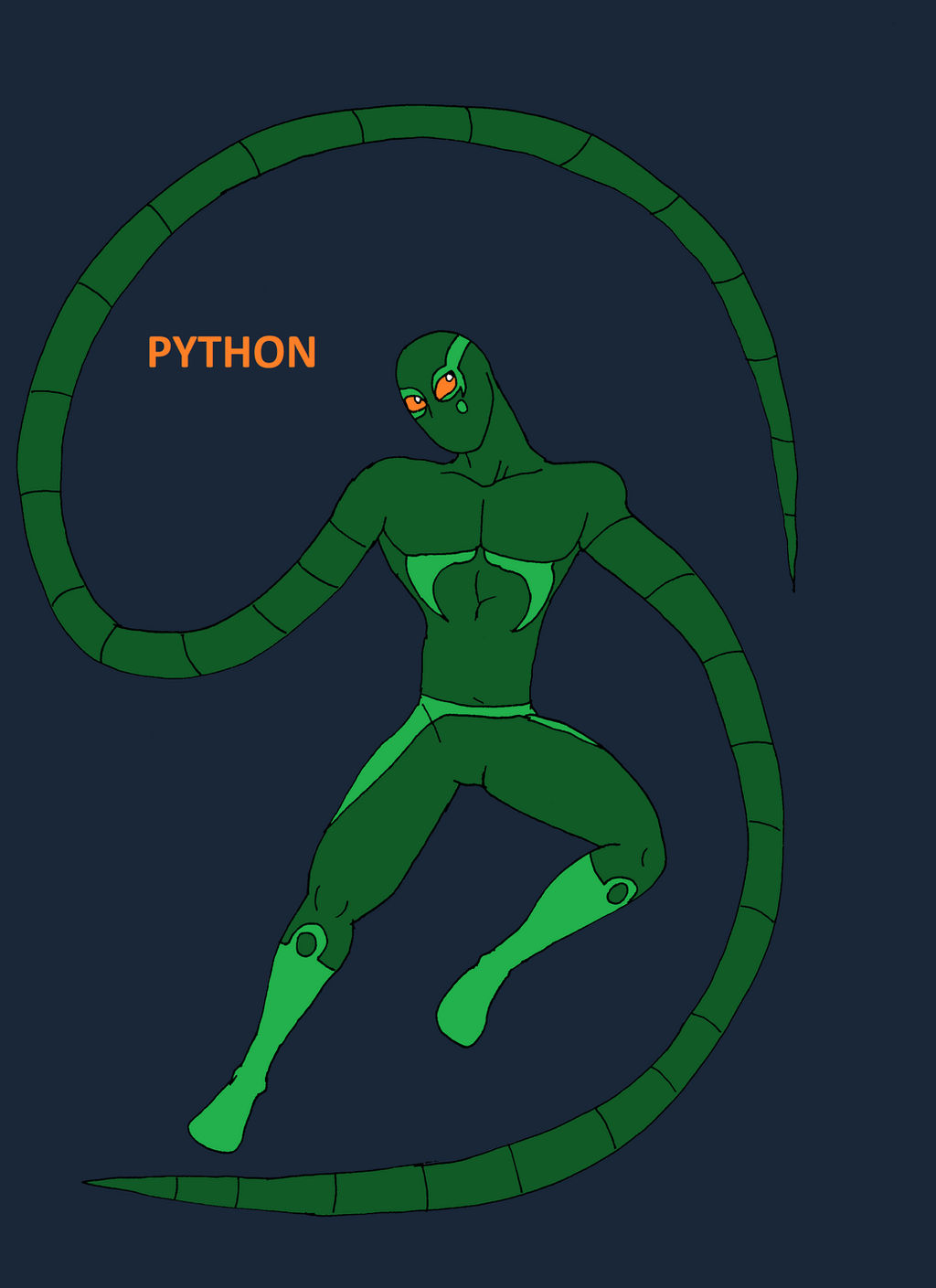 Villain Image For Python Code SURPRISE-HAWK villain PYTHON by severecomics on DeviantArt