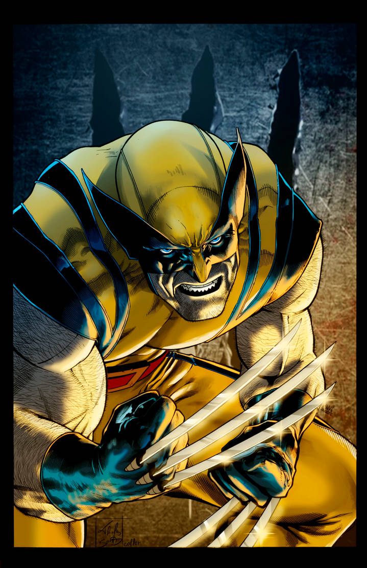 Wolverine poster cores Thales Santos by ThalesSantos on DeviantArt