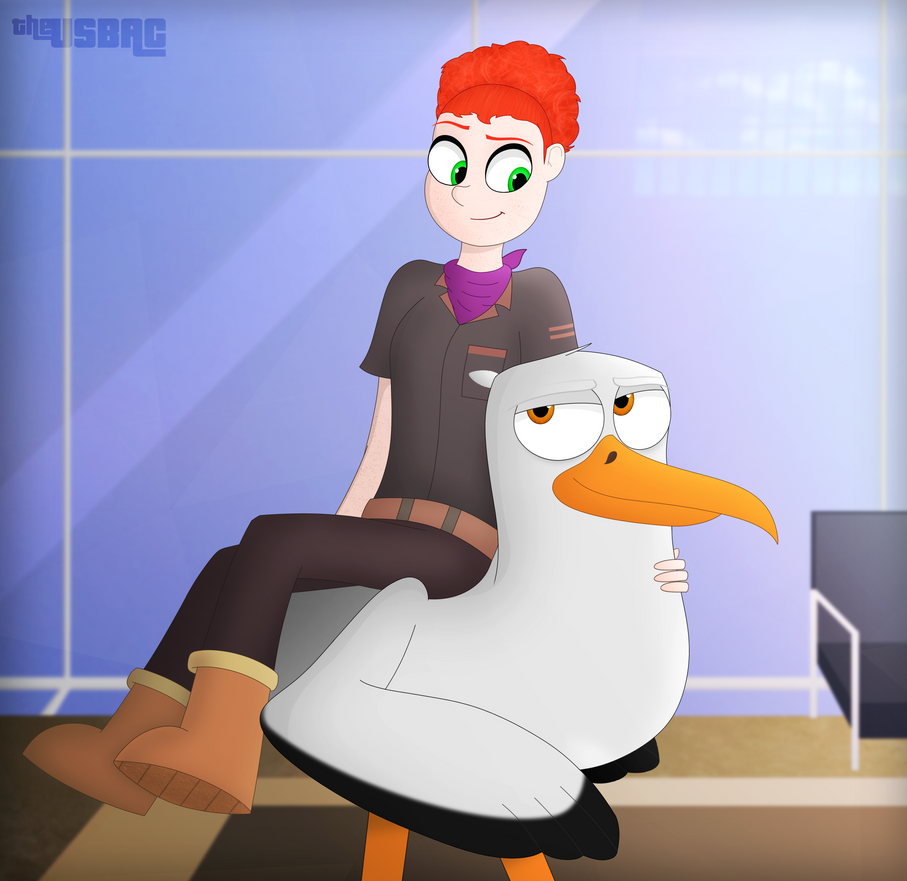 Storks - Tulip and Junior by theusbac on DeviantArt