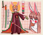 (OPEN) Adoptable Bunny Girl Japanese Princess by supersugarflash