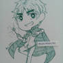 Hetalia - Inked England Doodle