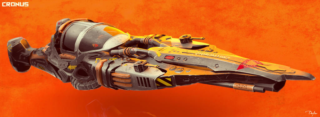 Cronus movie spaceship