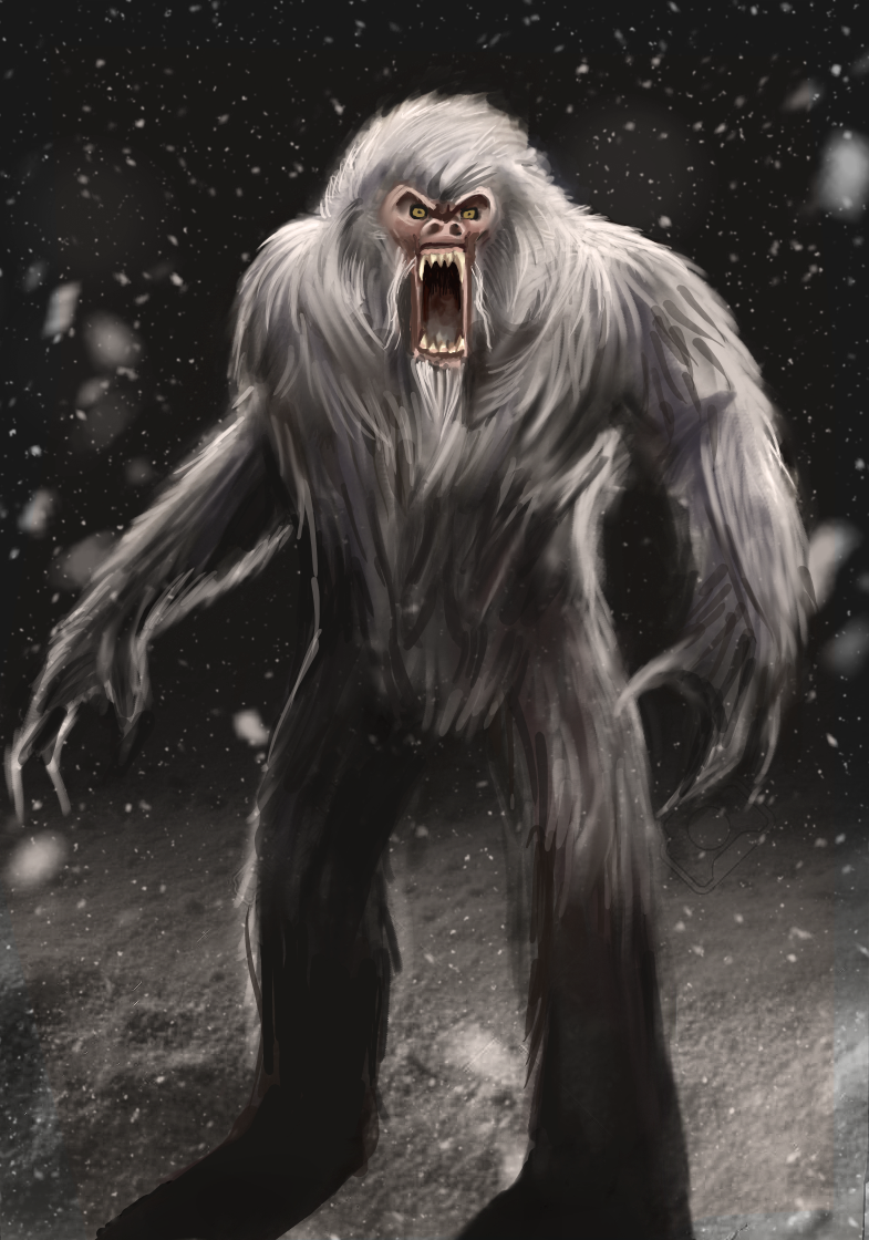 Yeti by Xhipahn on DeviantArt
