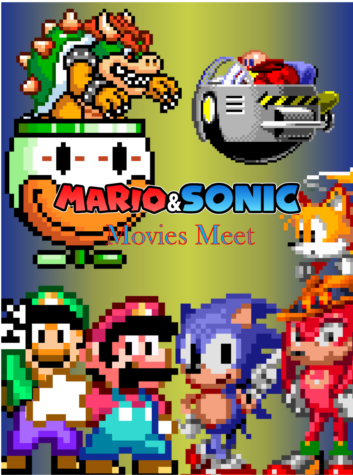 Mario's Cafe and Sonic's Place- Sonic animated Sprites!