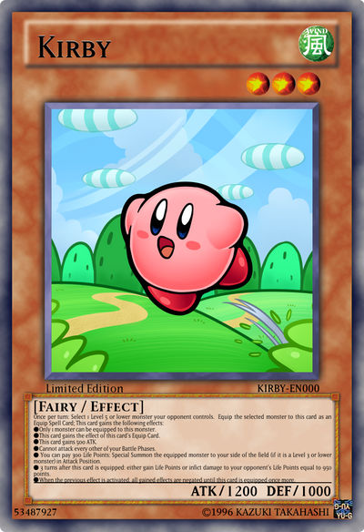 kirby yugioh cards Kirby Yugioh Deck
