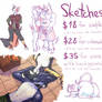 SKETCH COMMISSIONS [open]