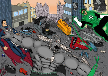 Justice League vs Doomsday