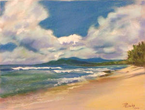 Pastel Seascape by Harmony1965