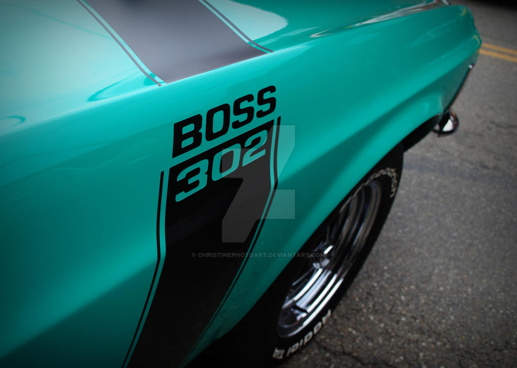 Boss 302 Sticker boss 302 mustang by ChristinePhotoArt on DeviantArt