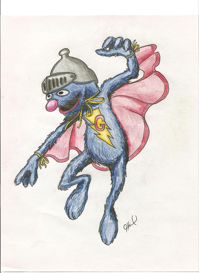 Super Grover by LastSonofKrypton38 on DeviantArt
