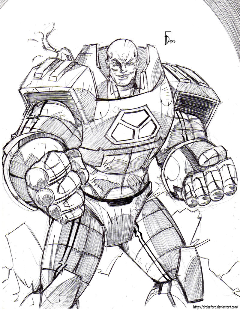 LEX LUTHOR SKETCH