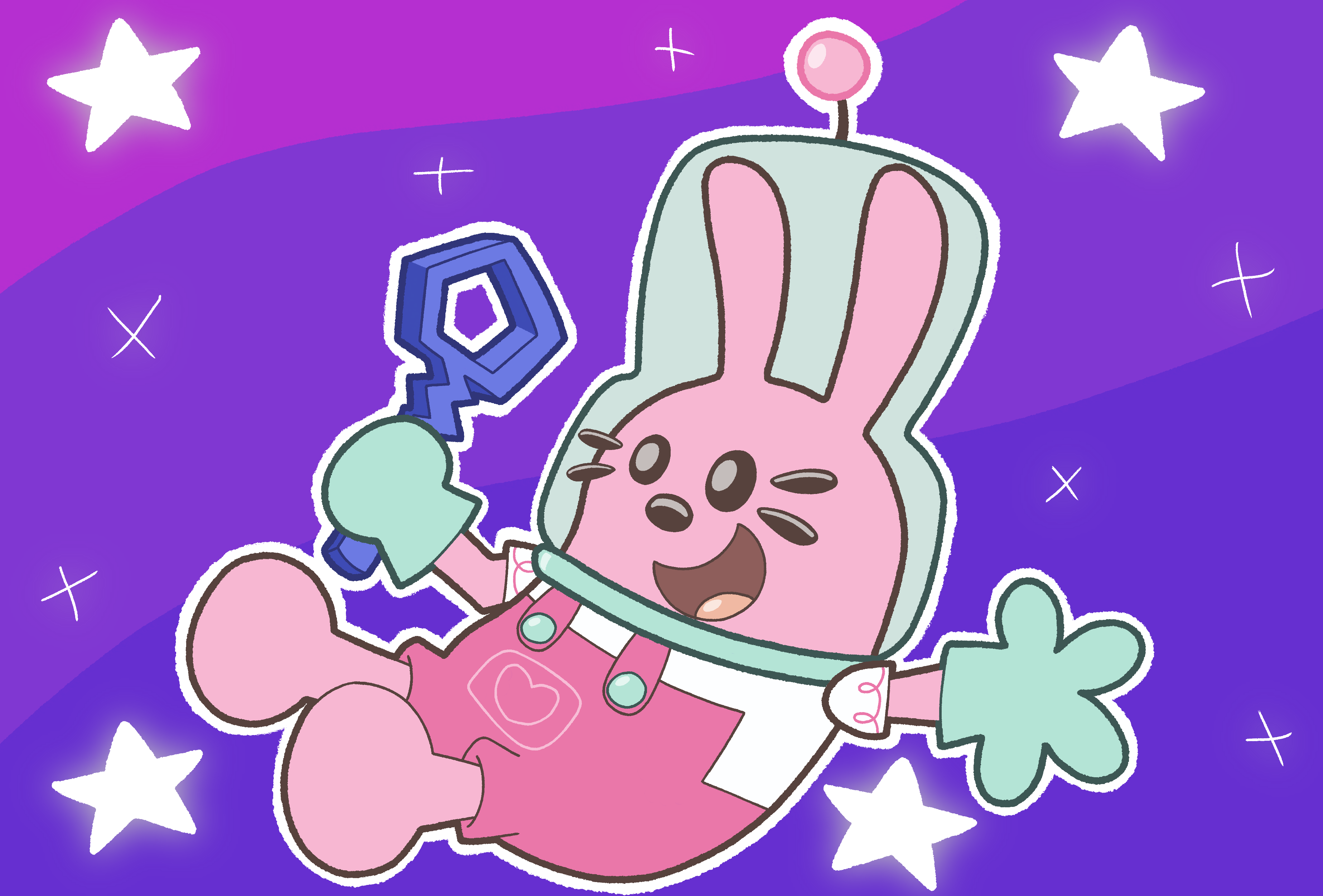 Widget in space! (Wow! Wow! Wubbzy! fanart) by StarstruckBun on DeviantArt