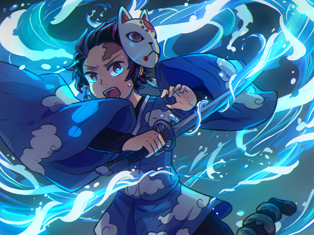 Total Concentration Breath Of Water By Reidiantdawn On Deviantart