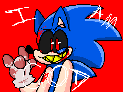 Sonic.EXE by JayKay64 on DeviantArt