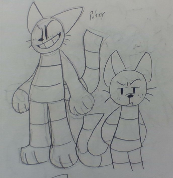 Petey The Cat Fanart by DGGTheCat on DeviantArt