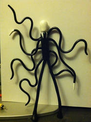 Slender Man Clay Figure