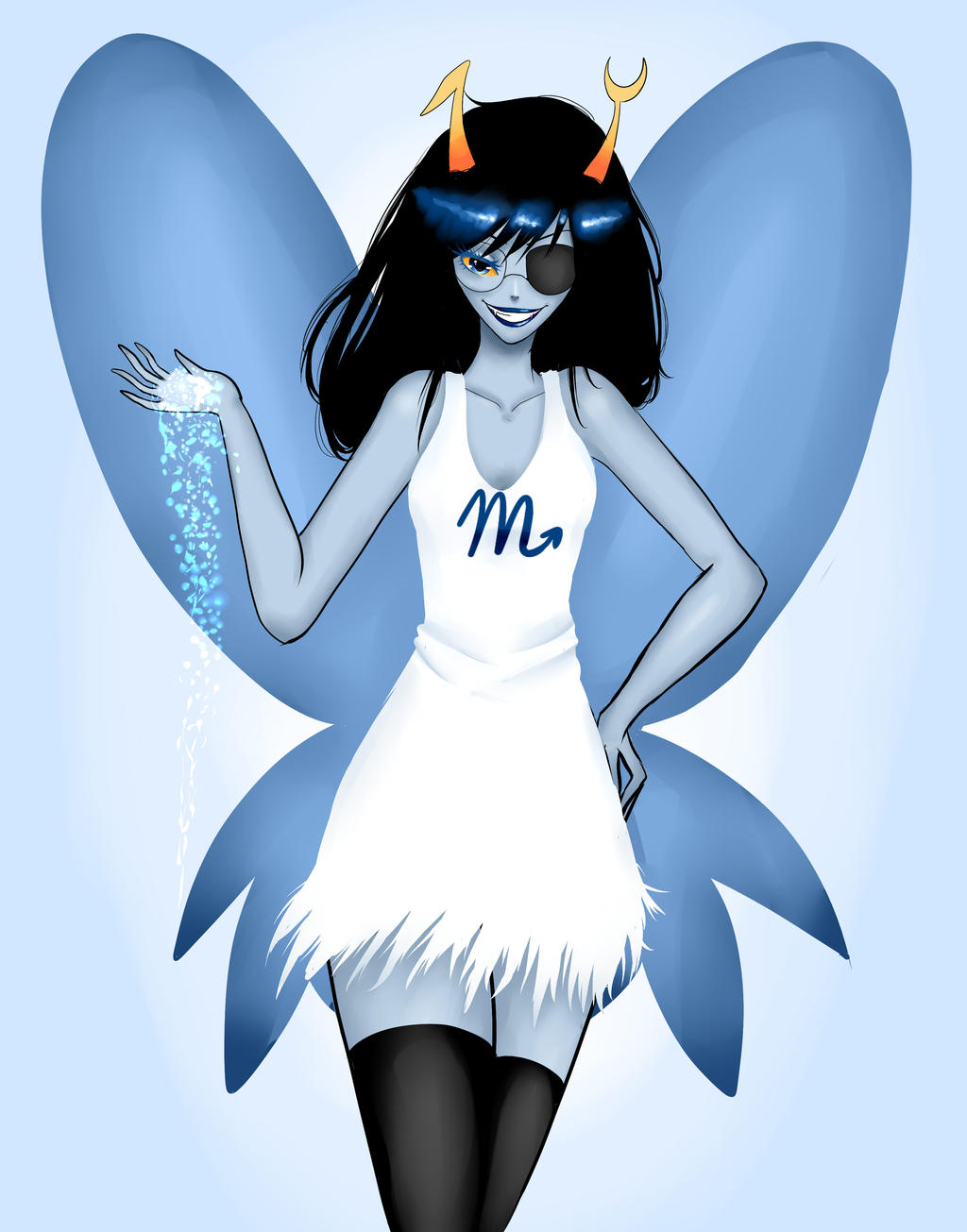 vriska fairy dress fairy vriska by Mixywild on DeviantArt
