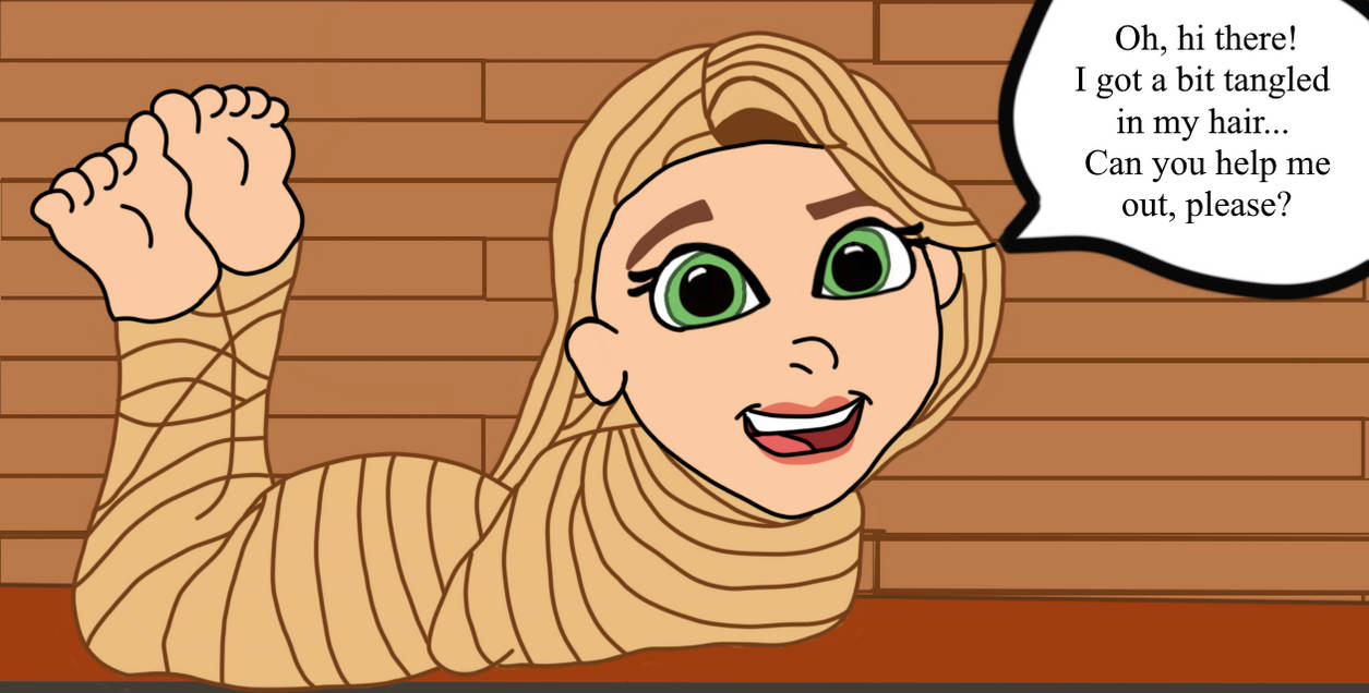 Tangled Gets Tangled By SpicyNachoCheese On DeviantArt tangled-gets-tangled-by-spicynachocheese-on-deviantart