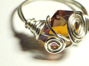 Copper Wire Wrapped Ring