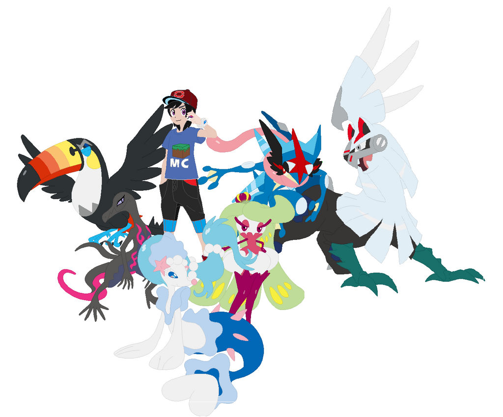 pokemon team ALOLA by Trainerlouie on DeviantArt