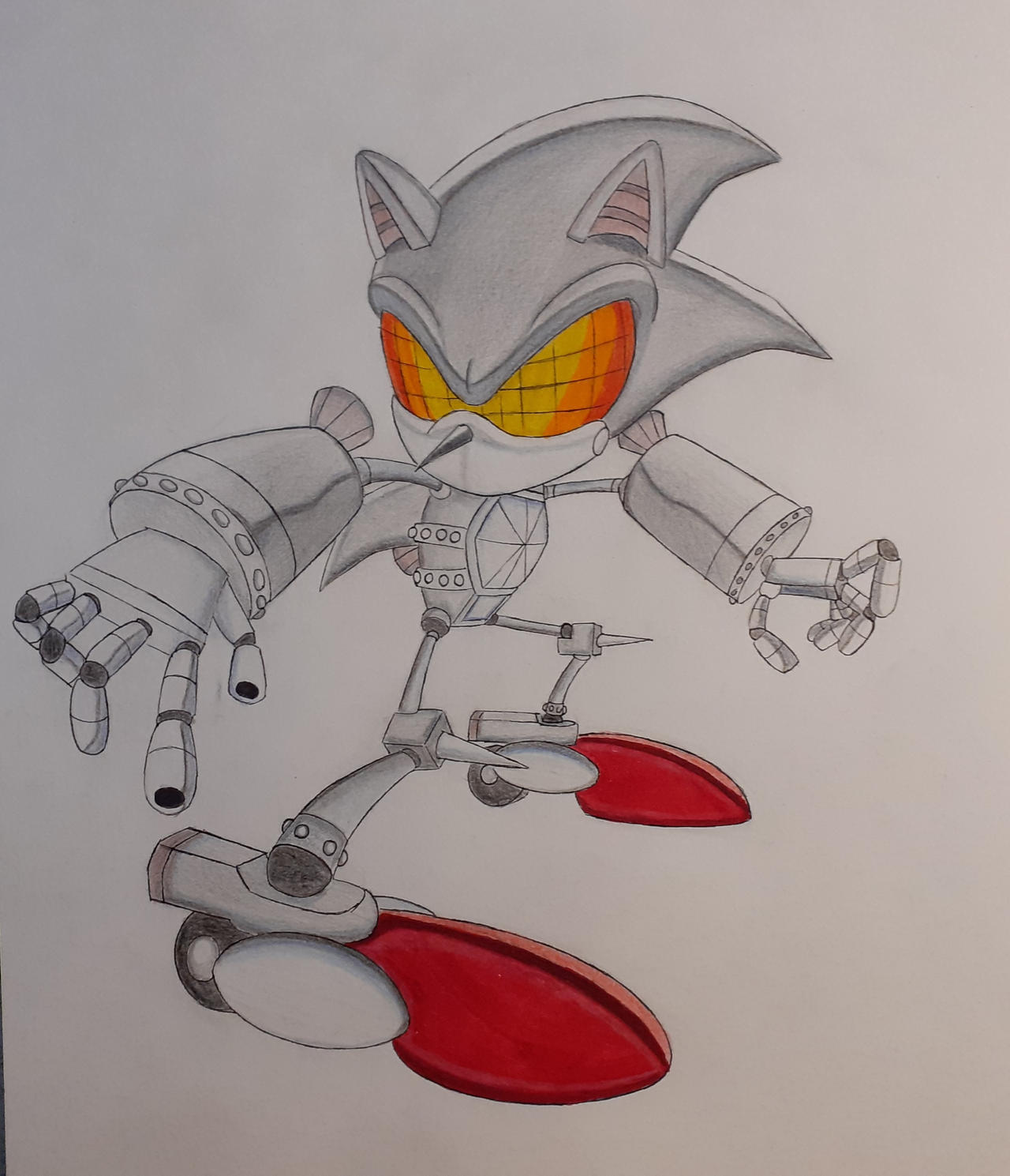 Silver Sonic mkIII by wedgeprower on DeviantArt