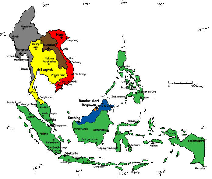 Regional asia bocil. Brunei Darussalam–Indonesia–Malaysia–Philippines East ASEAN growth area. Historical Atlas of South-East Asia.