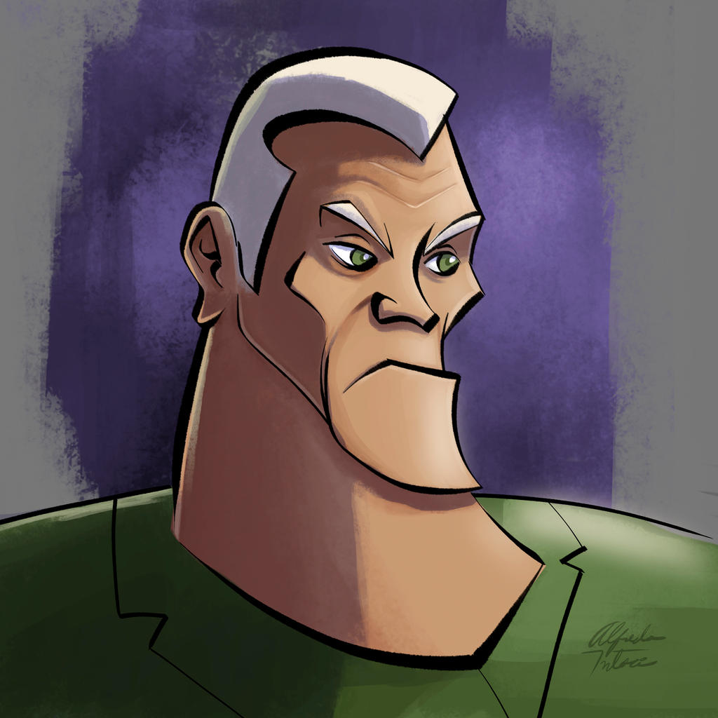 Villain Face 06 by intocidraw