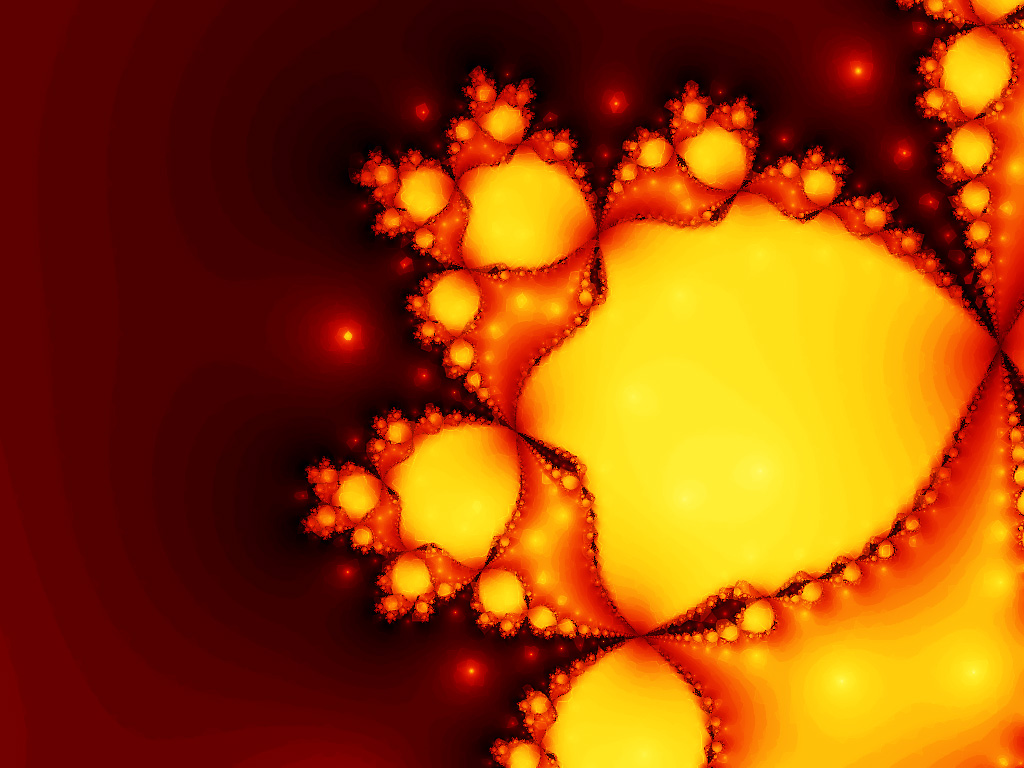 Crystalline Flames Fractal