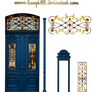 Art Nouveau Door 1