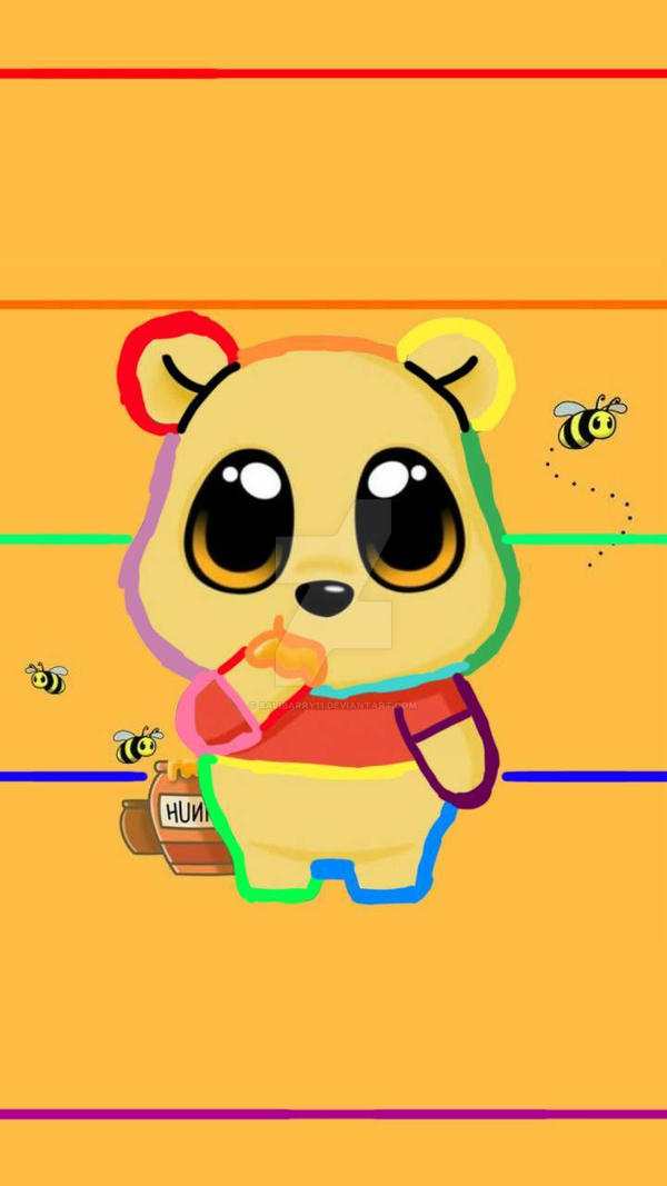 Winnie pooh rainbow by salibarry11 on DeviantArt