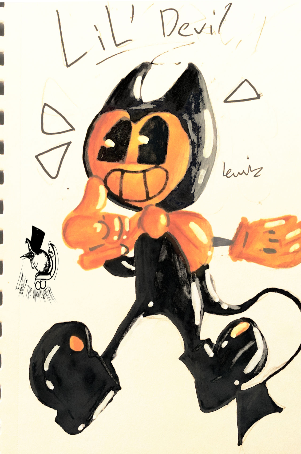 The dancing devil by iizDA on DeviantArt