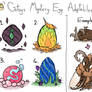 Gutsy's FREE Egg Adoptables- Set One!