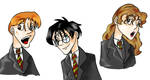 Harry Ron and Hermione