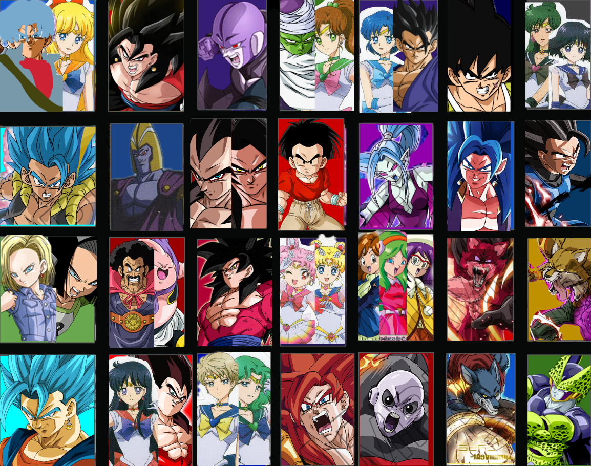 Dbf Base Roster DBFZ Wallpaper My Edition by Robzap18 on DeviantArt