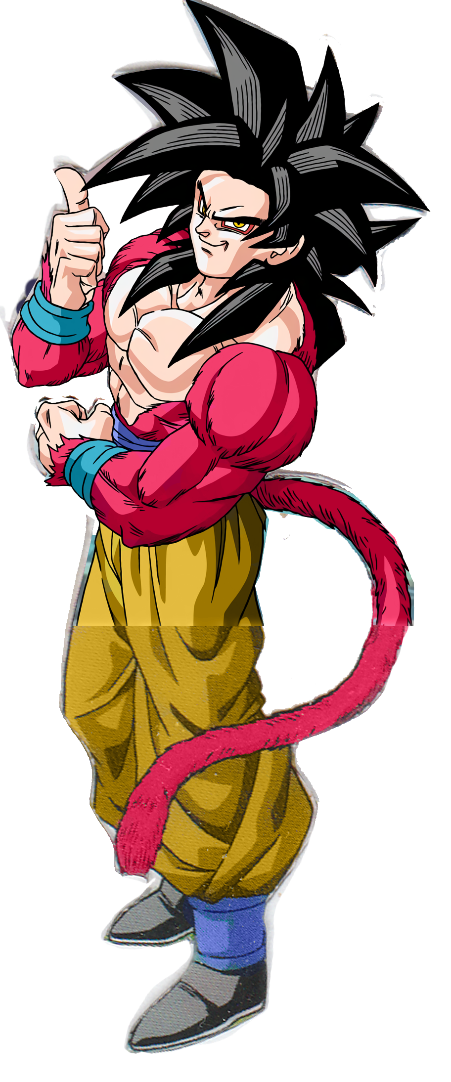 Goku Super Saiyan 4 - Dragon Ball GT by ederson96 on DeviantArt