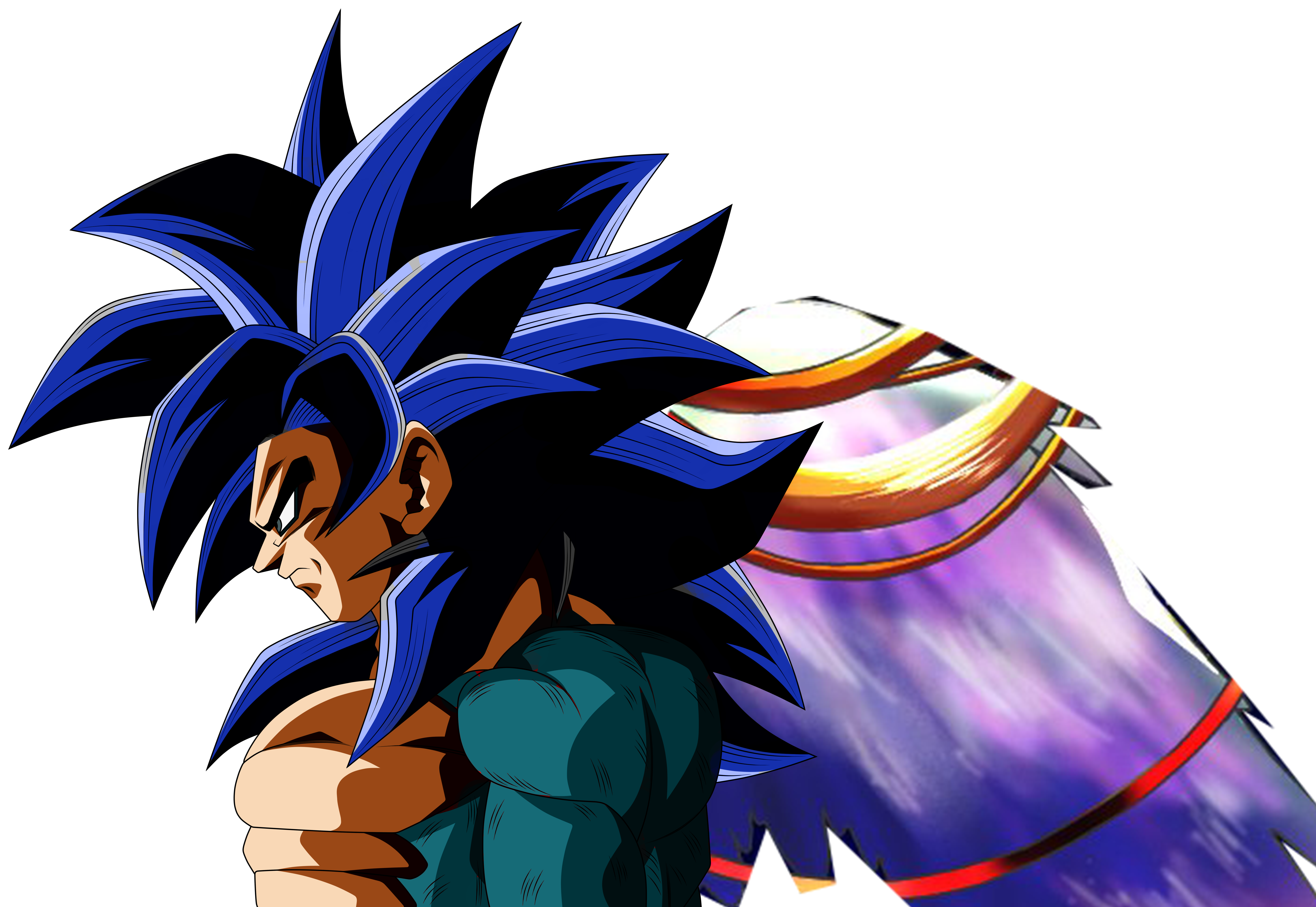 Goku Super Saiyajin 4 by Robzap18 on DeviantArt