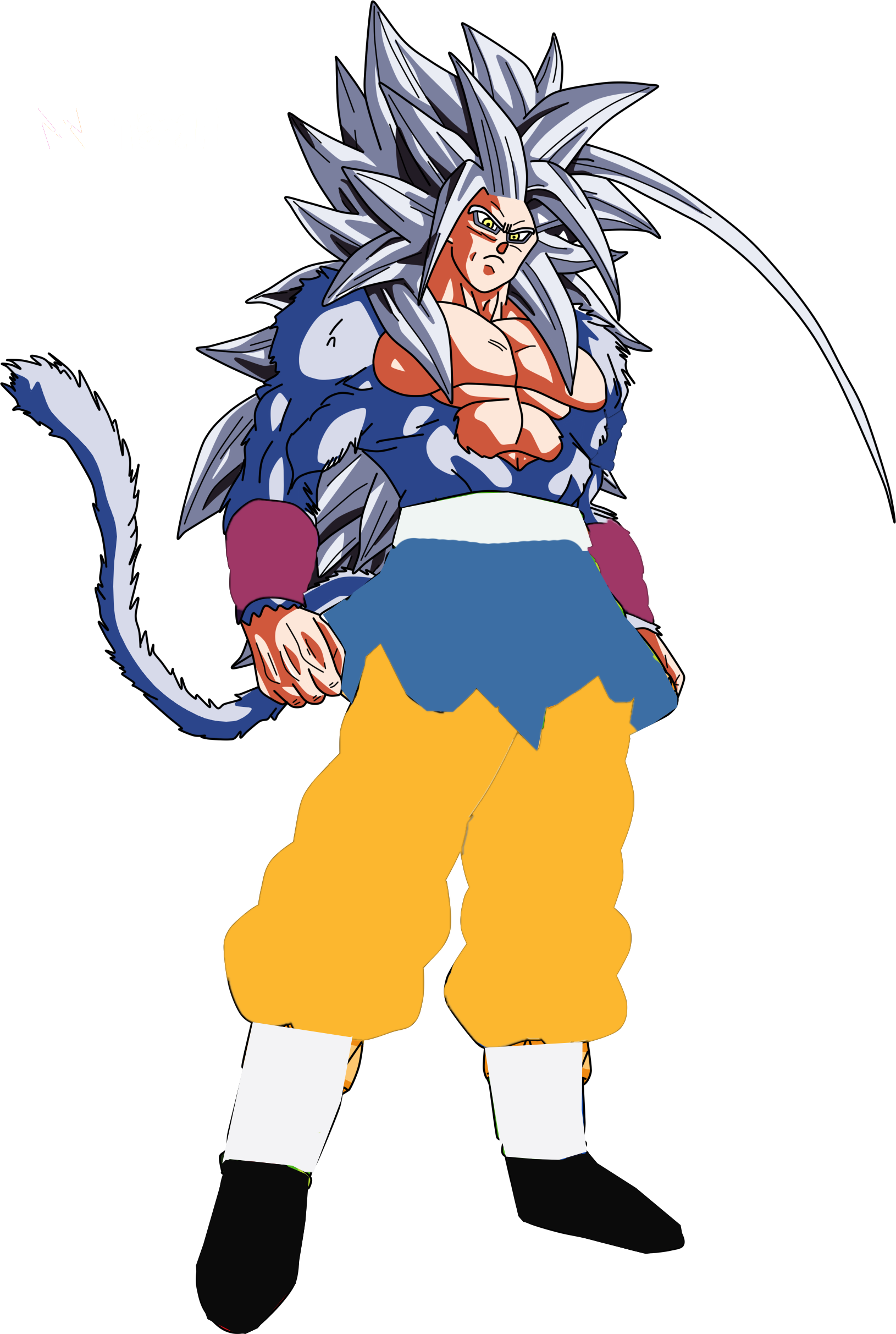 Goku Super Saiyan 5 by ChronoFz on DeviantArt