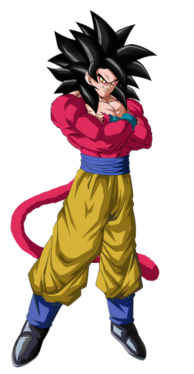 Super Saiyan 4 Son Goku by Robzap18 on DeviantArt