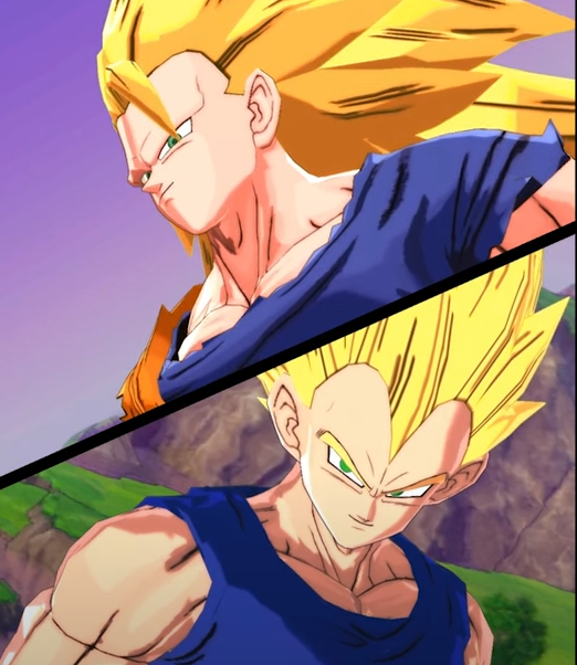 Goku SSJ2 & Vegeta SSJ2  Dragon ball art goku, Anime dragon ball