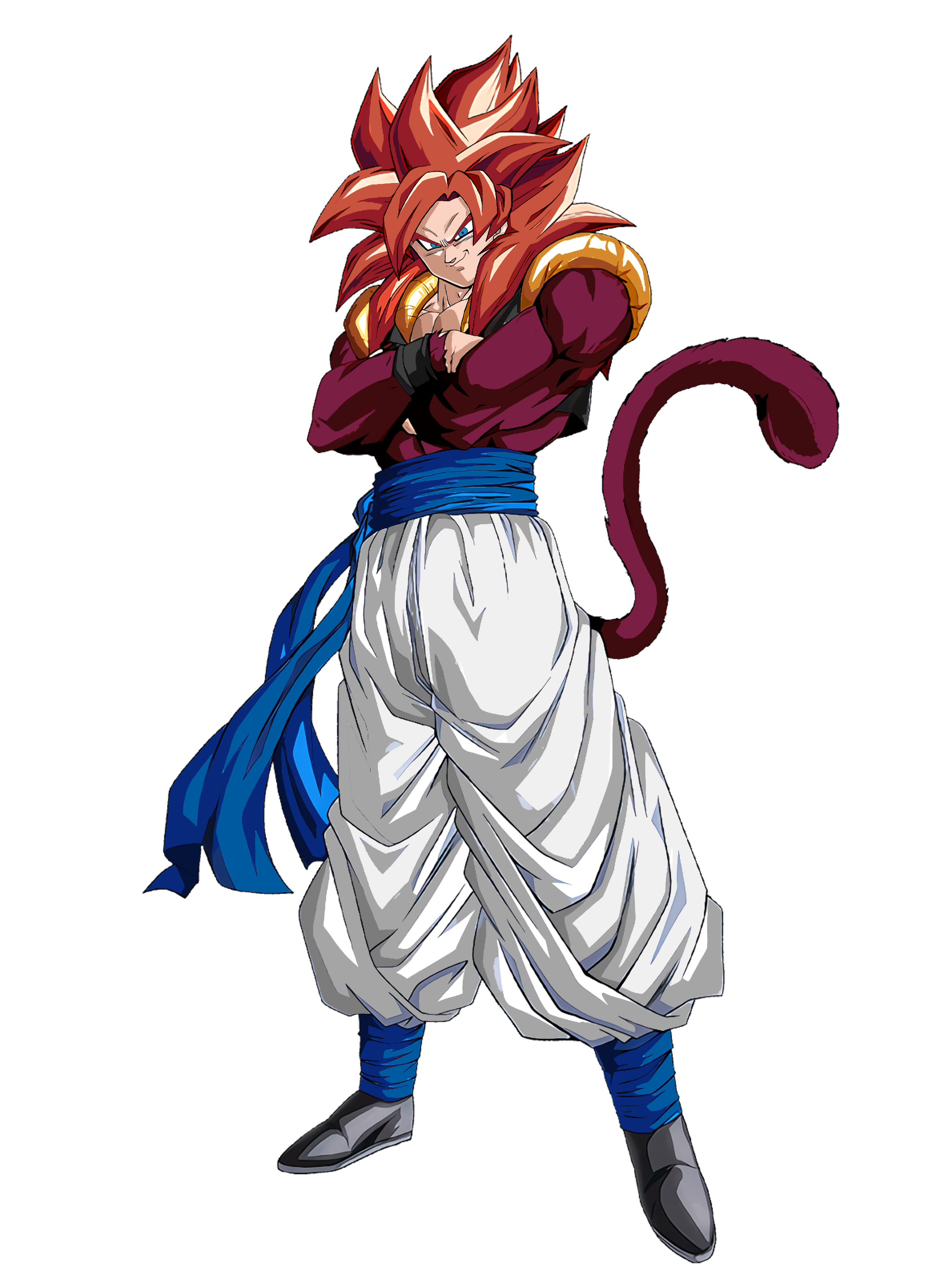 Super Saiyan 4 Gogeta, This is it. The strongest being in t…